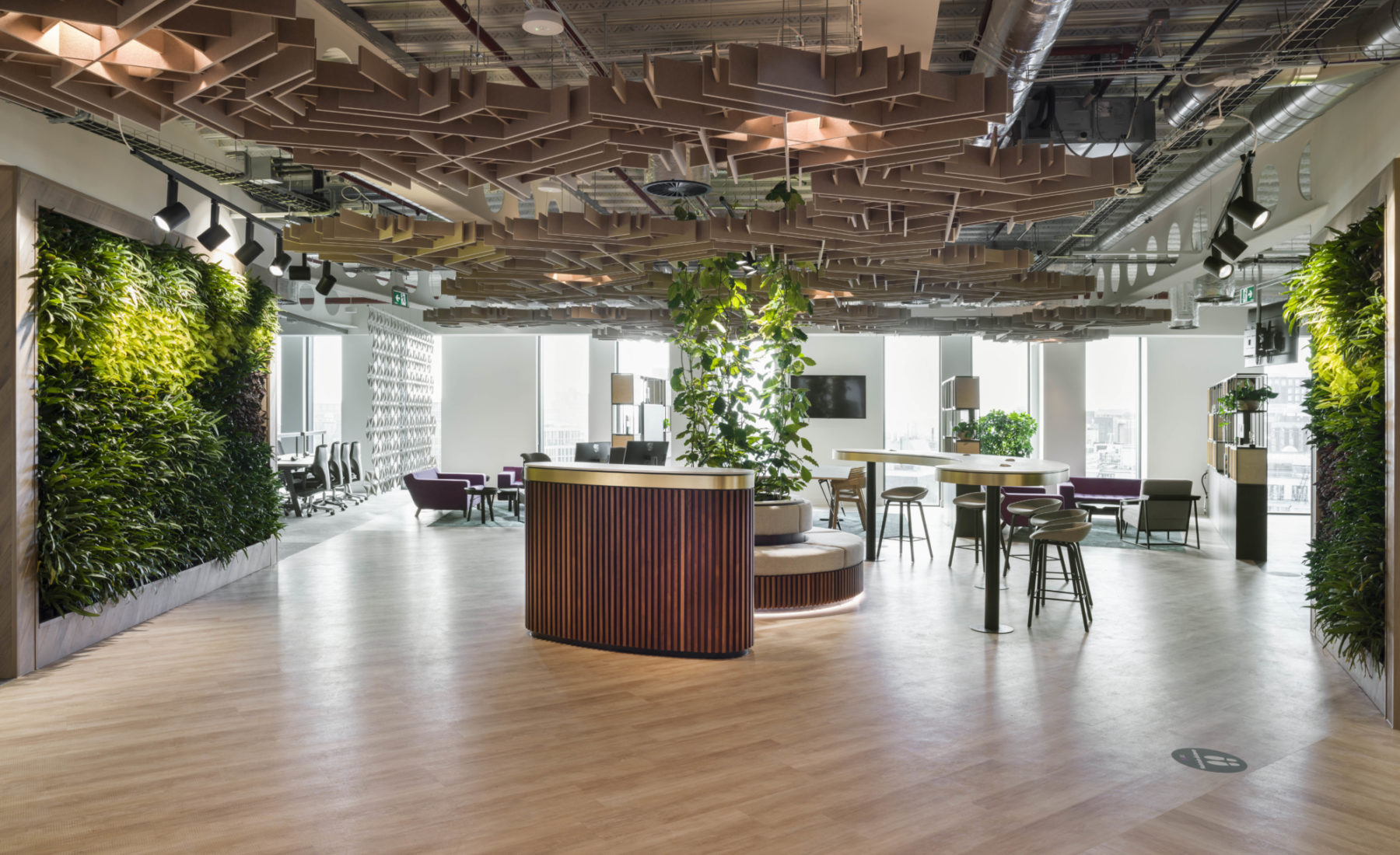 Overbury's sustainable office fit out for JLL