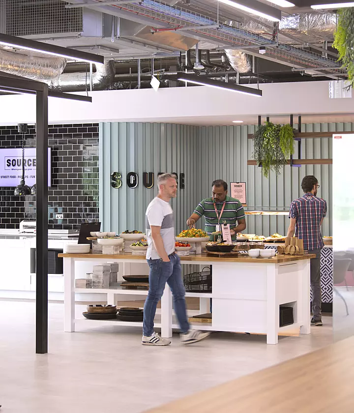 Trendy office cafe fit out