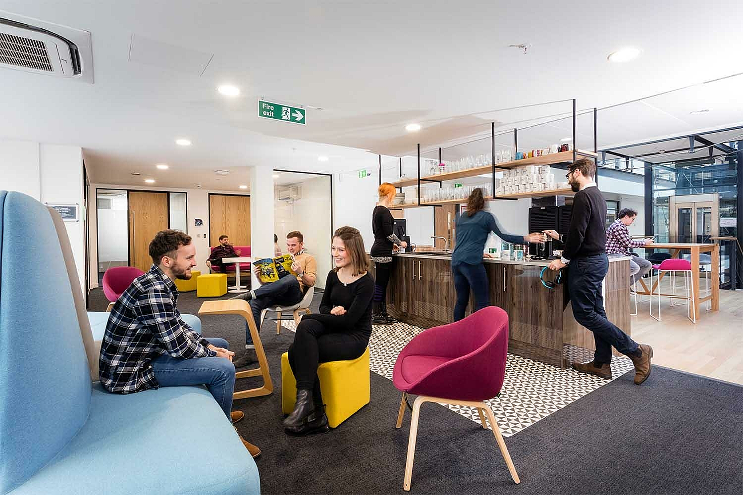 AMC Network's lively collaboration space