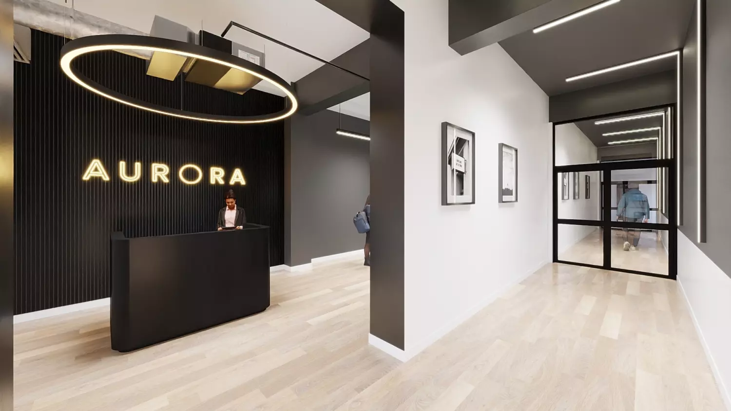 Aurora's new proposed reception space