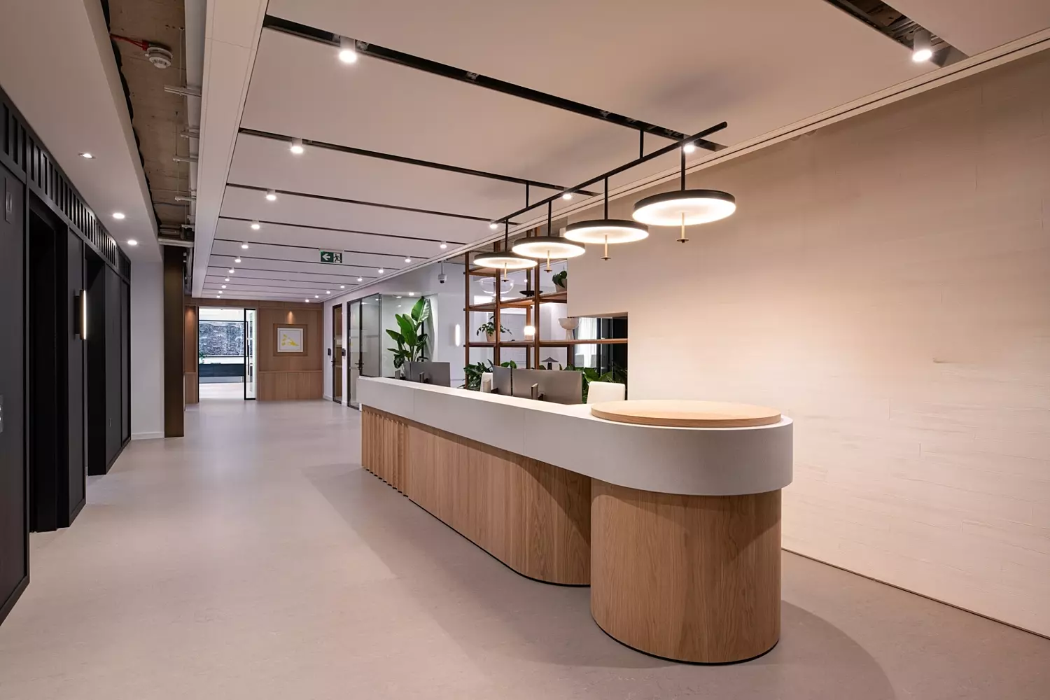 Cain International's sophisticated reception space