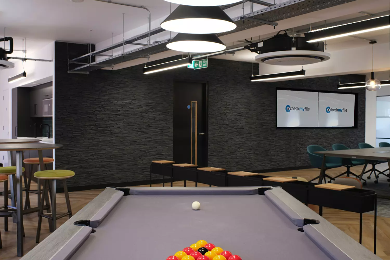 Playful office space in Truro for Check My File