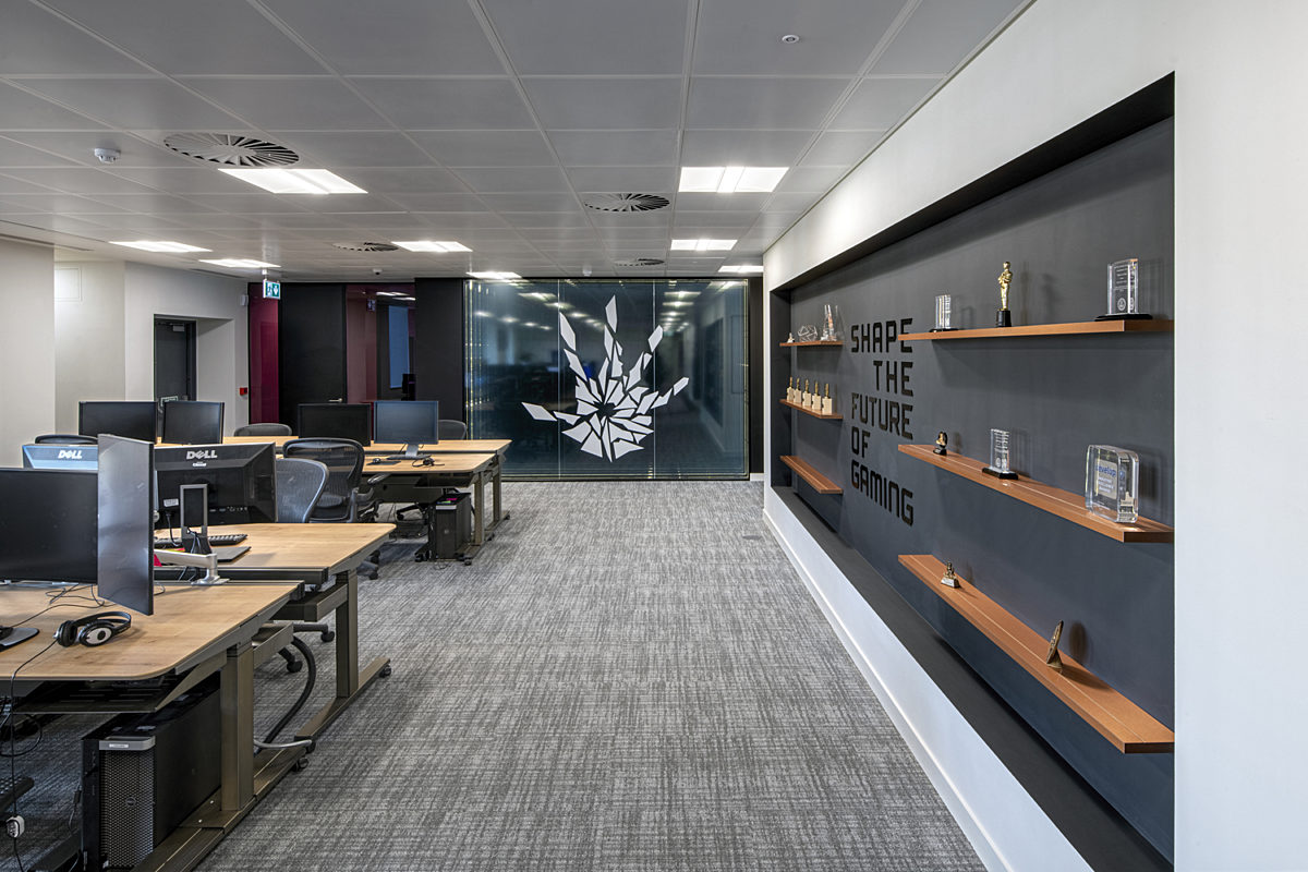 EA open plan office fit out