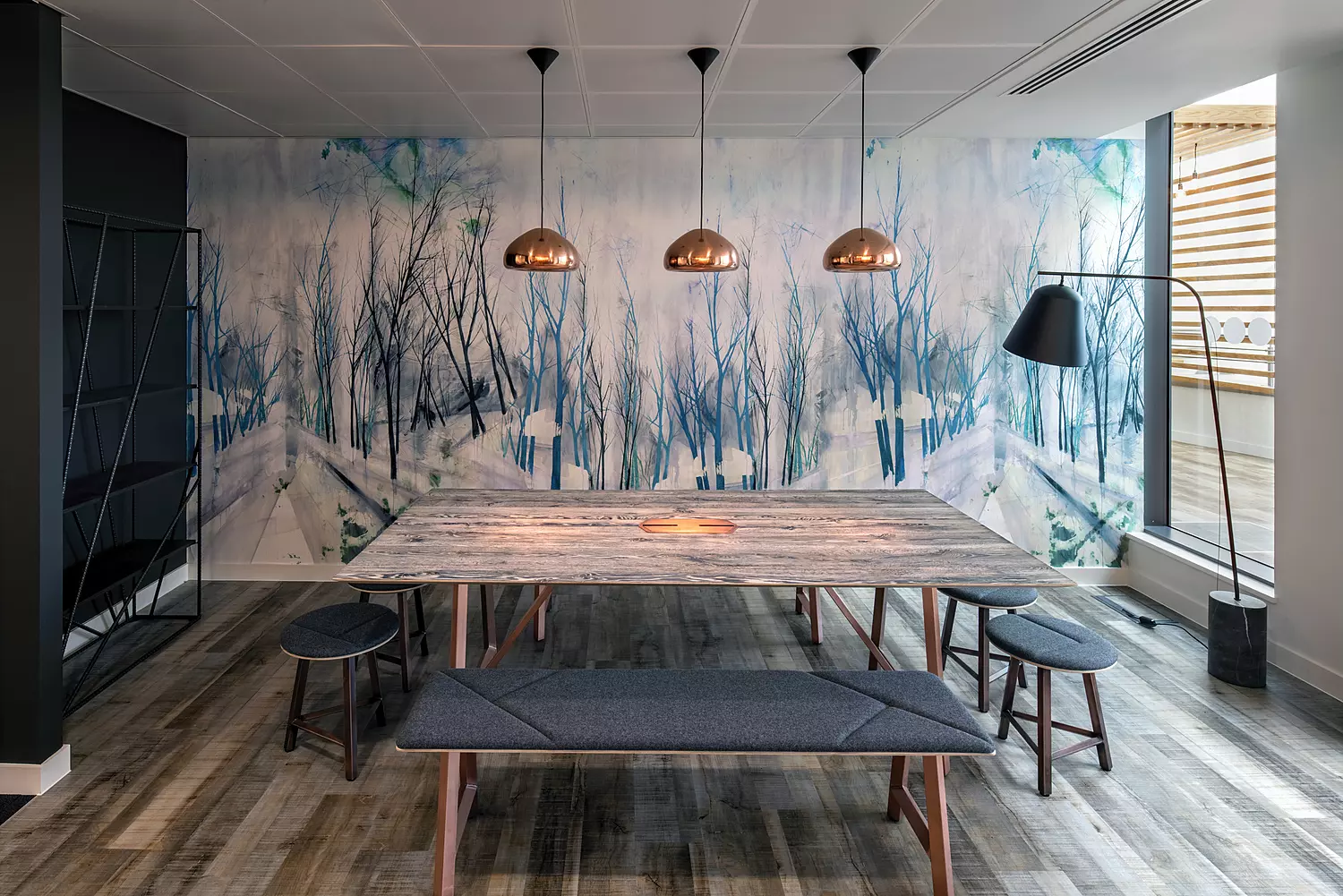 Electronic Arts agile meeting space design