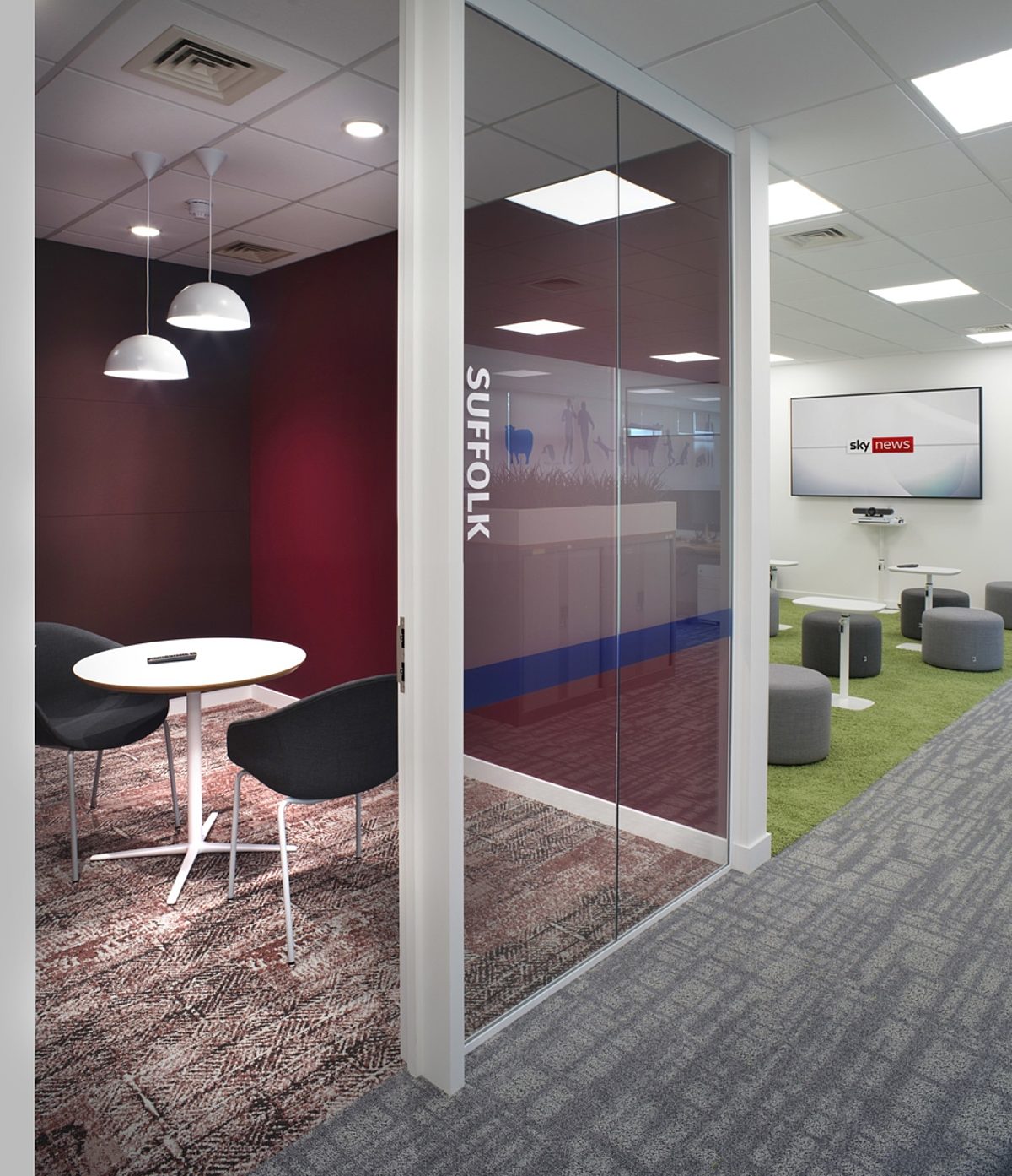 Elanco meeting room design