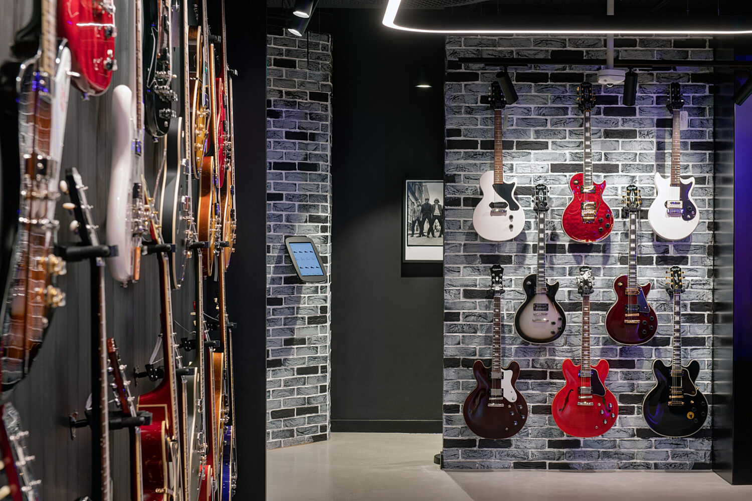 Gibson guitars showroom in London