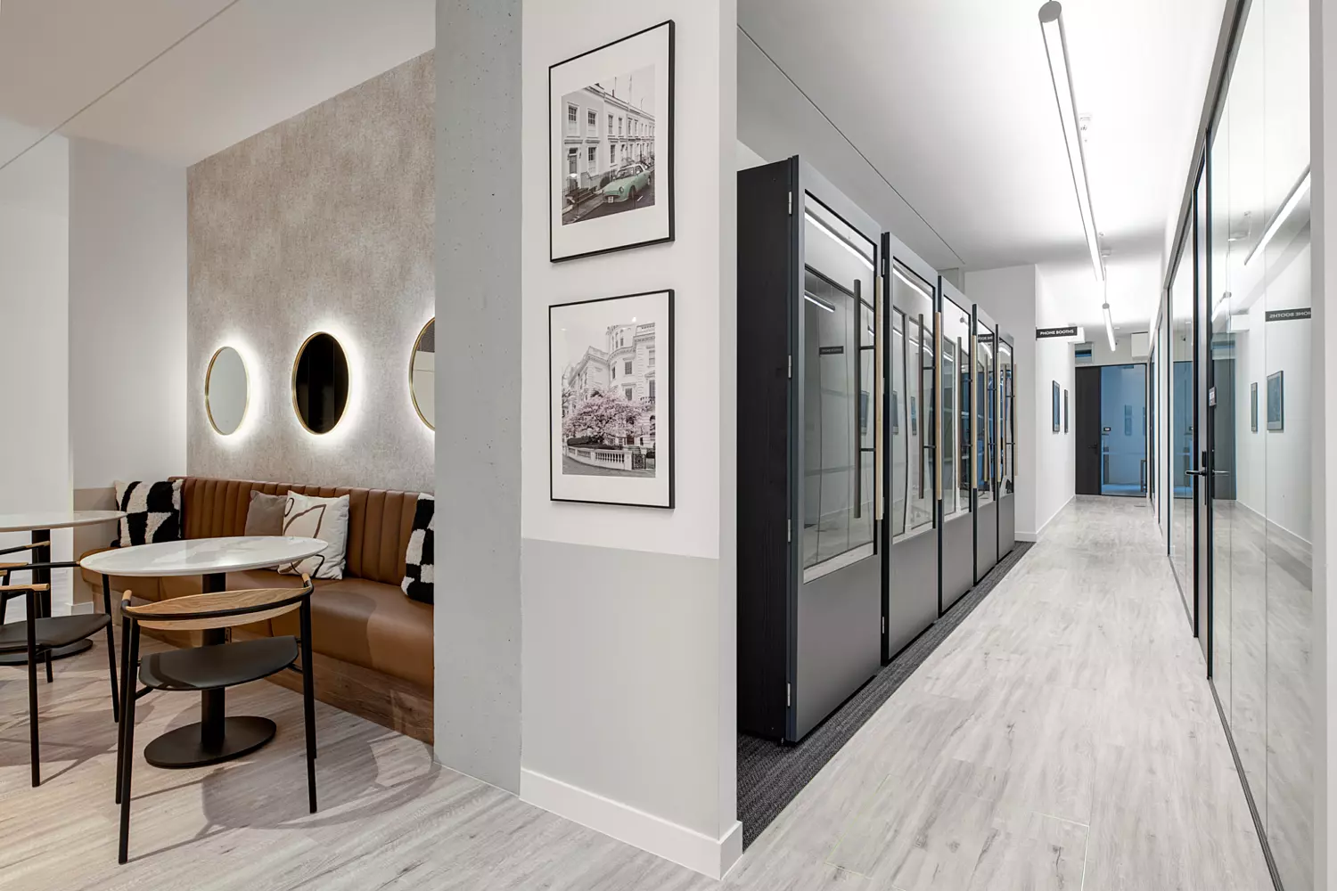 Quiet working pods at Kajima