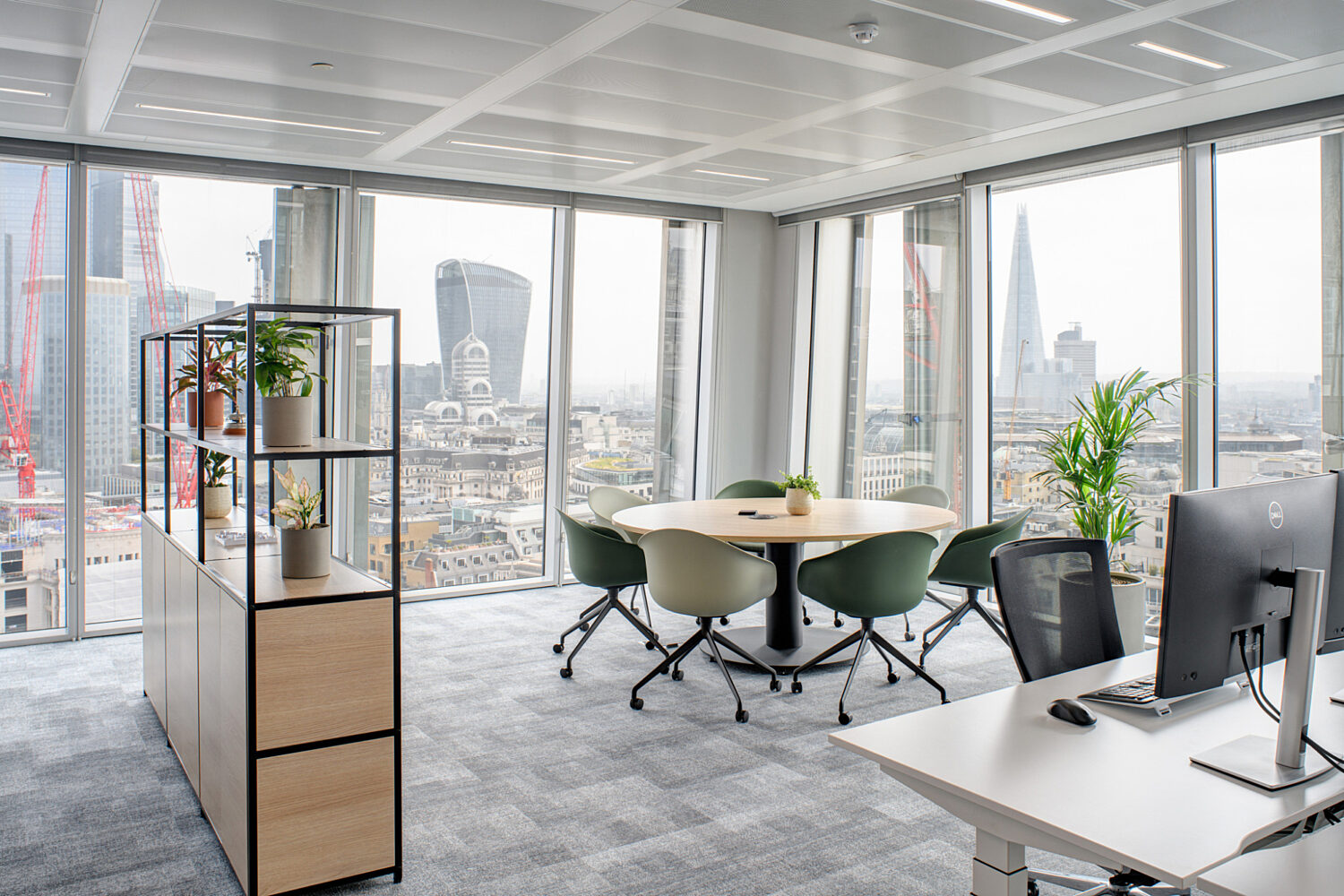 Collaborative workspace in London office