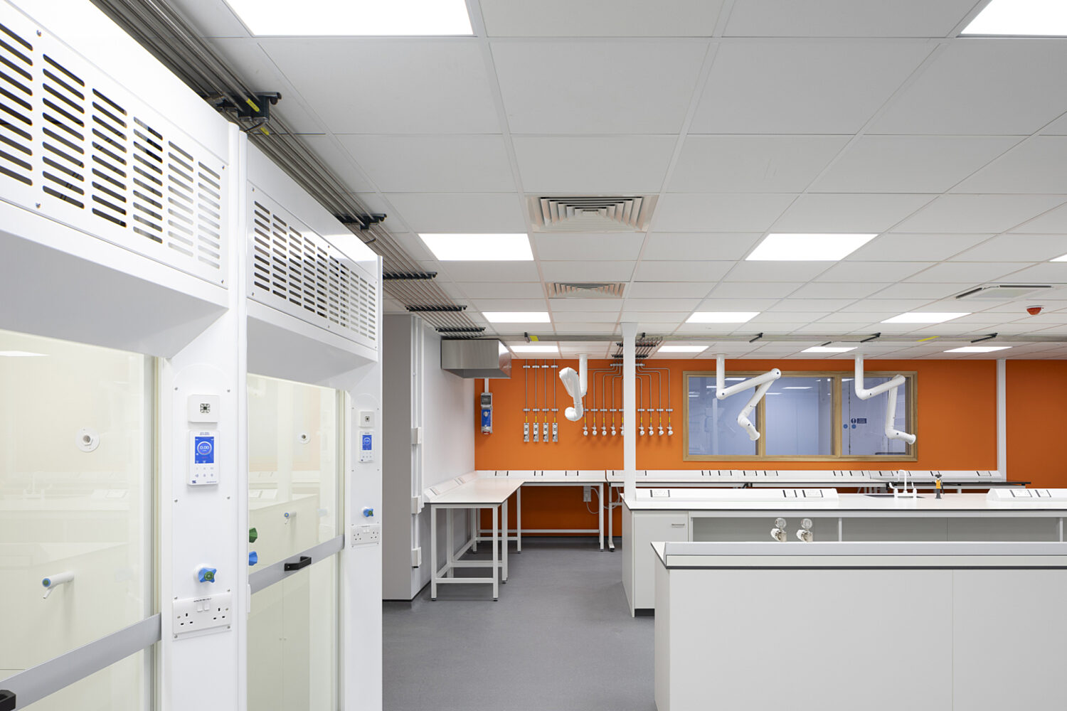 Lab space at the University of Surrey