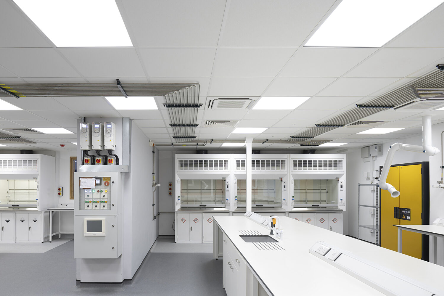 Technical lab space at the University of Surrey