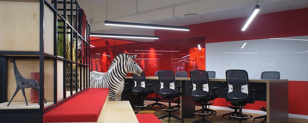 Virgin's zebra in agile office design