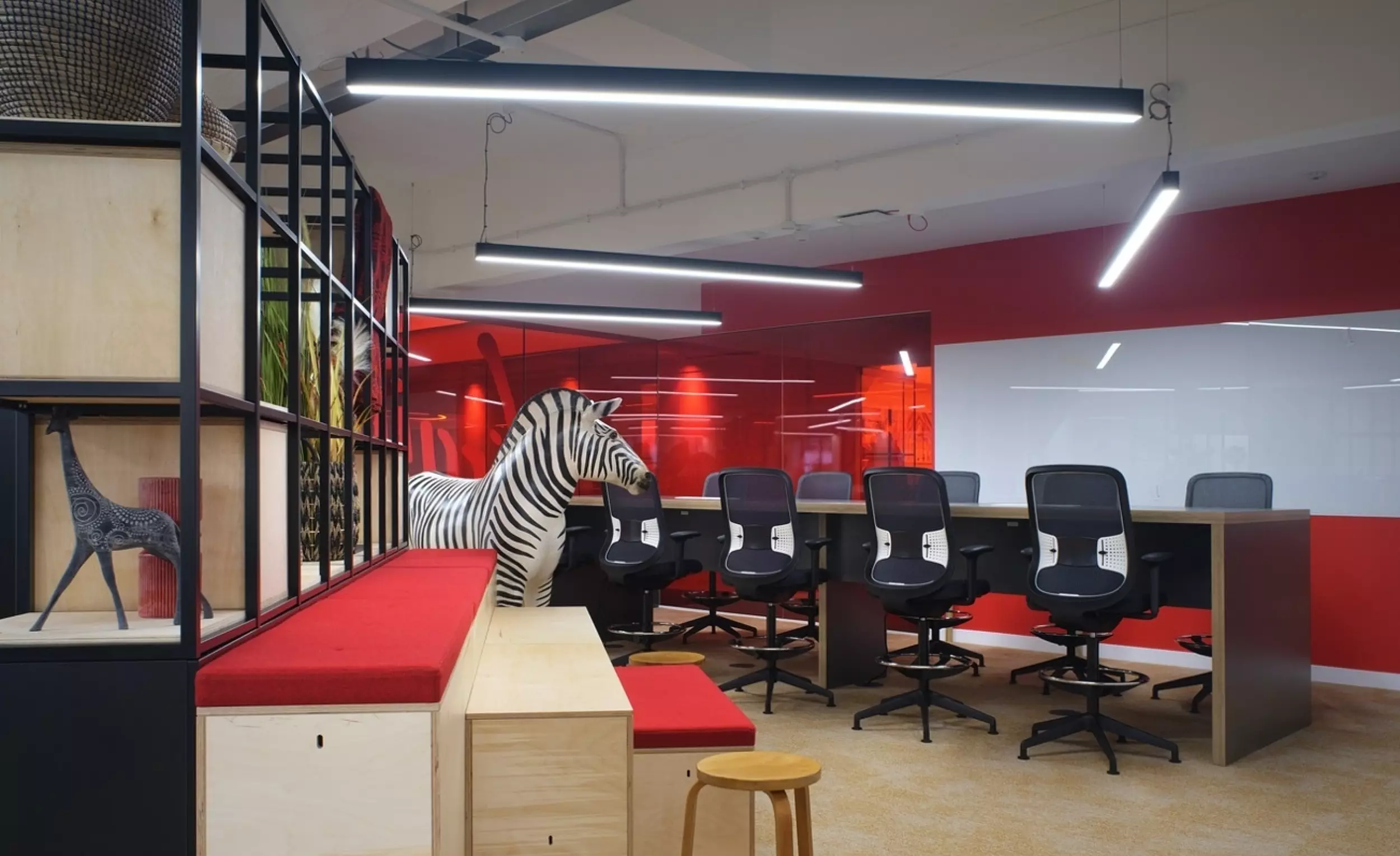 Virgin's zebra in agile office design