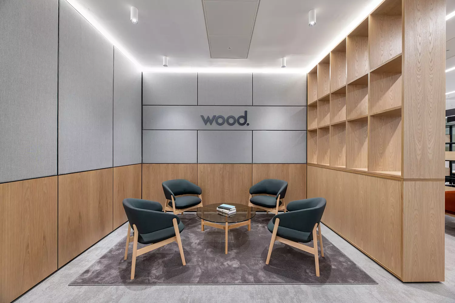 Wood Group office waiting room
