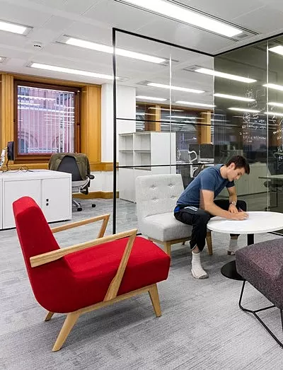 Alan Turing Institute's trendy Breakout Area