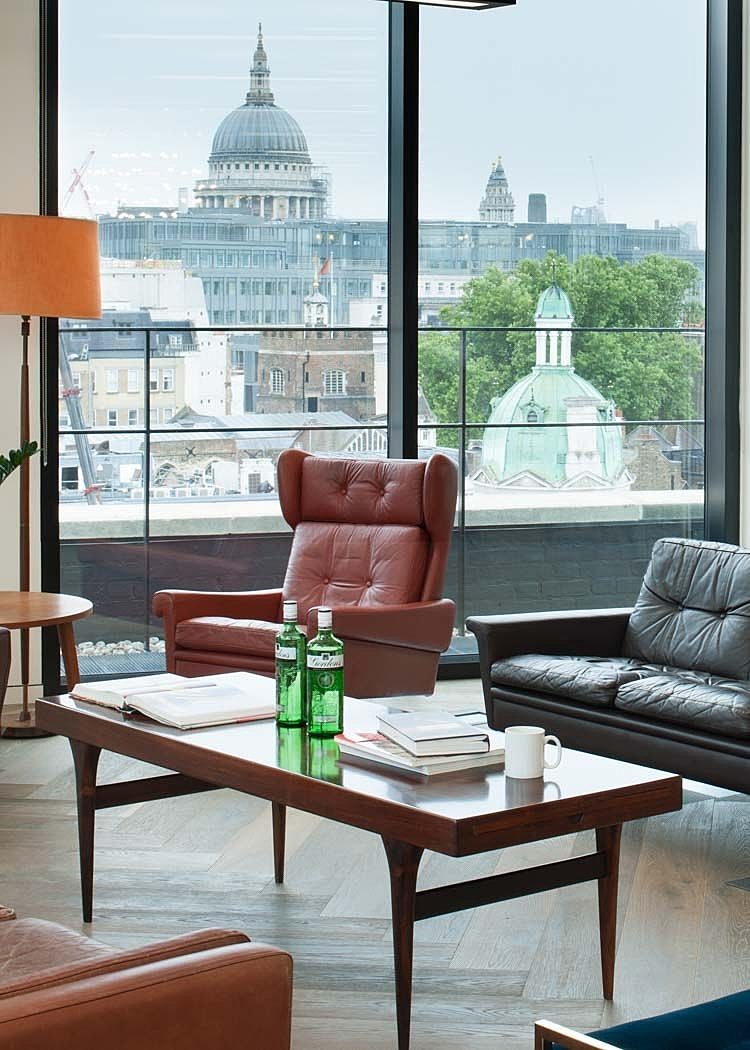 Anomoly creative office design with views of St Paul's