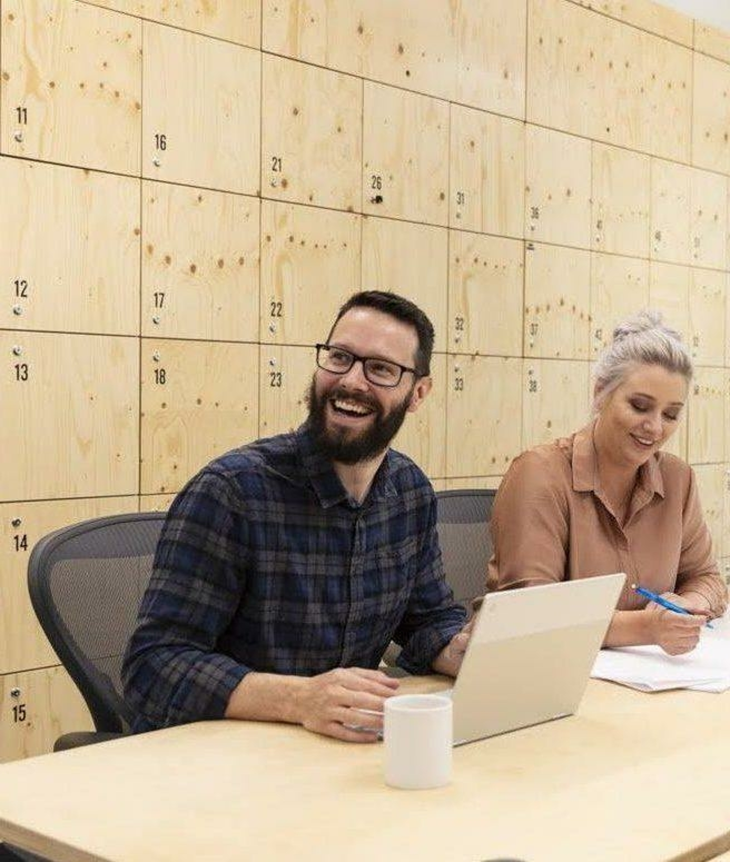 Timer furnishings in Anomaly's collaborative office