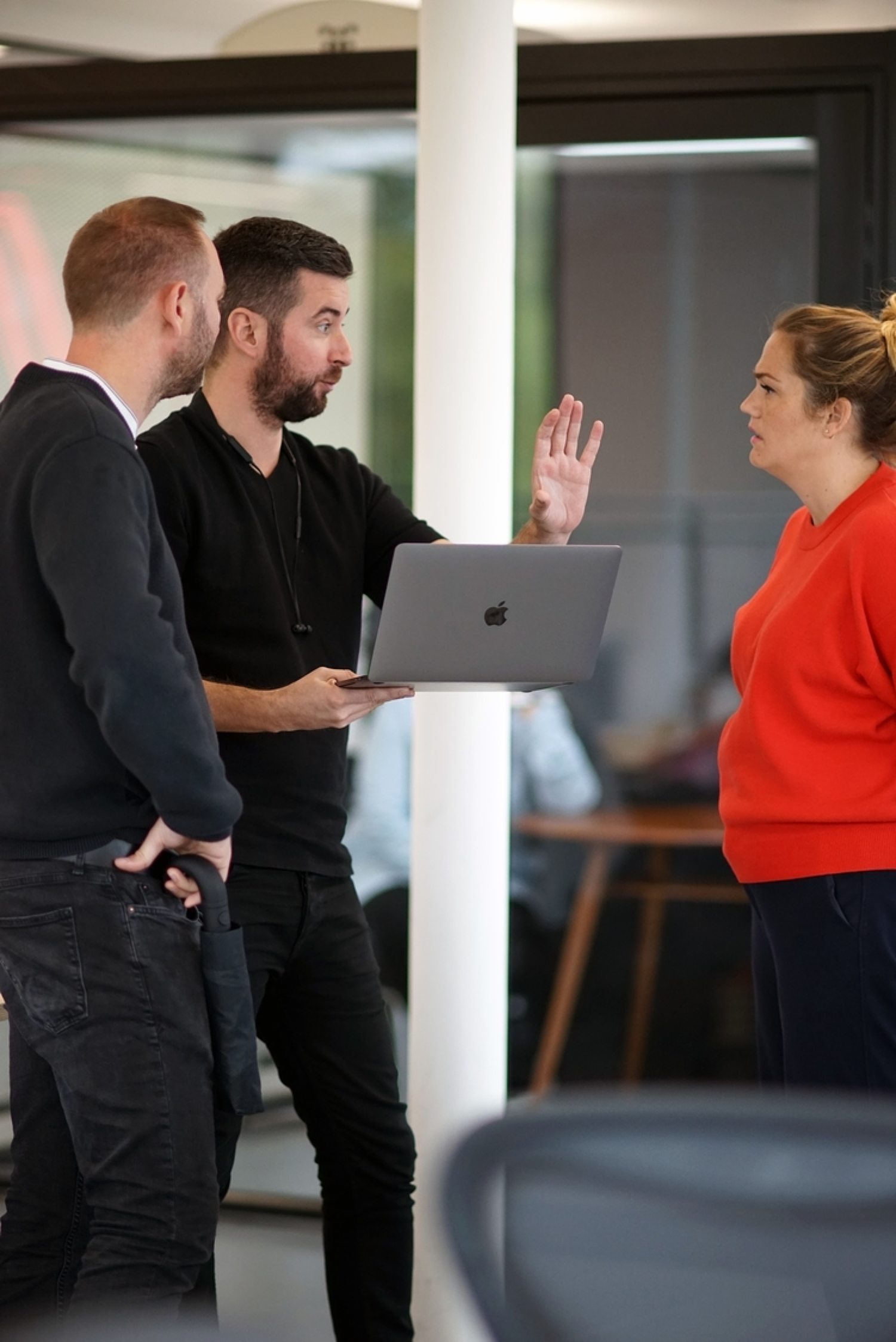 Anomaly's modern office space, designed for collaboration