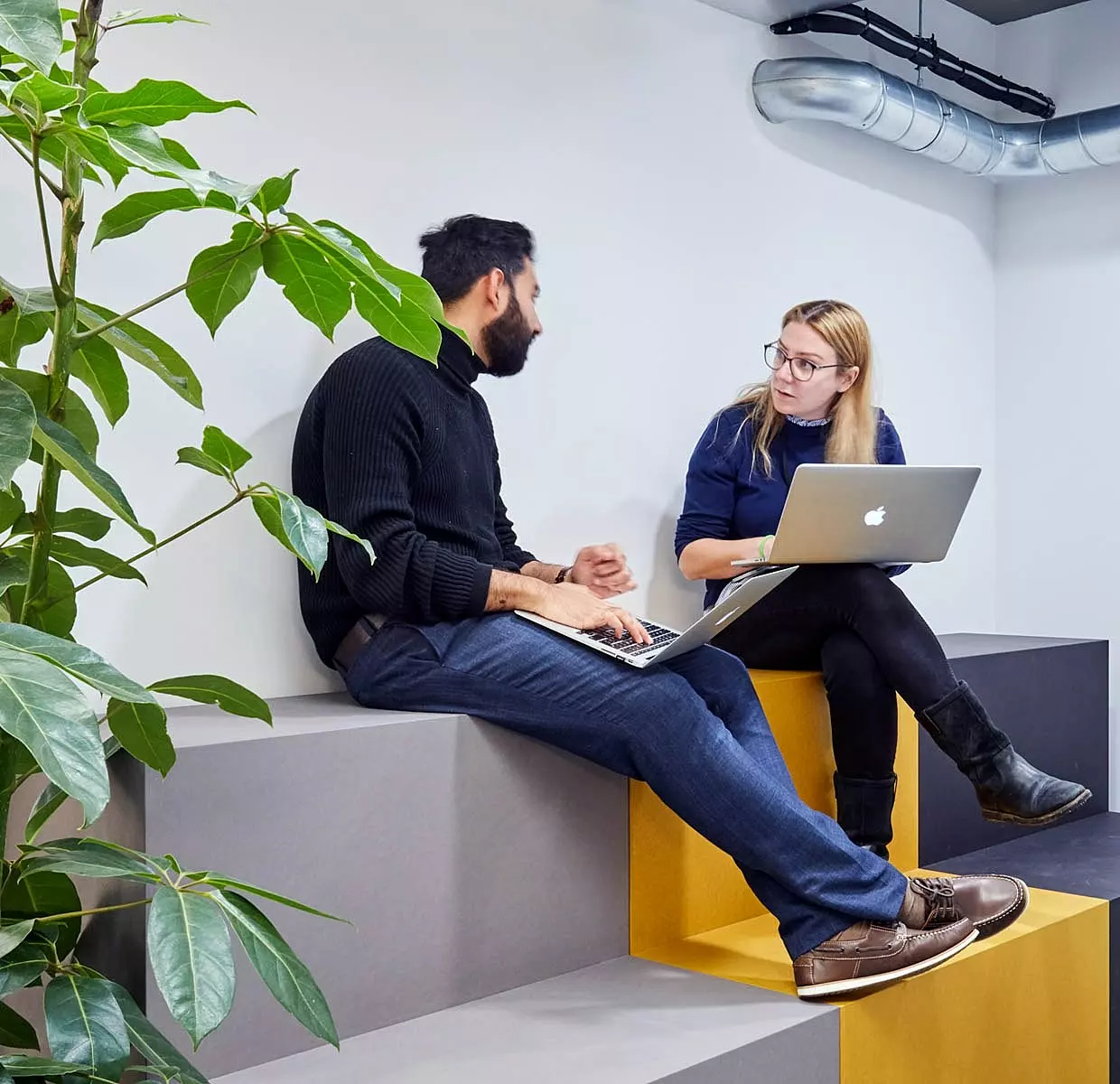 Staff collaboration improvement after office relocation