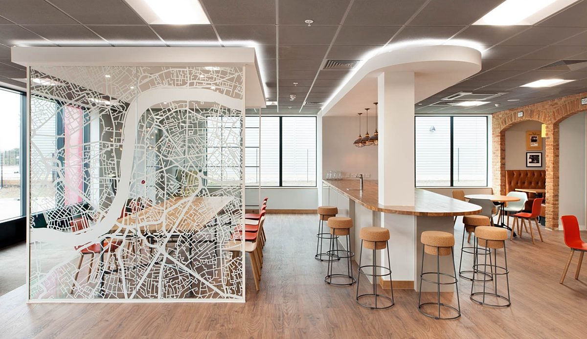 Costa modern office kitchen design
