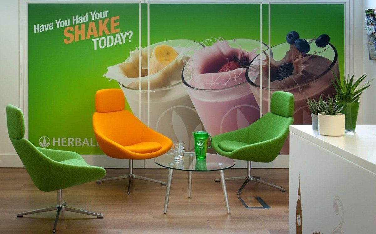 Herbalife reception fit out