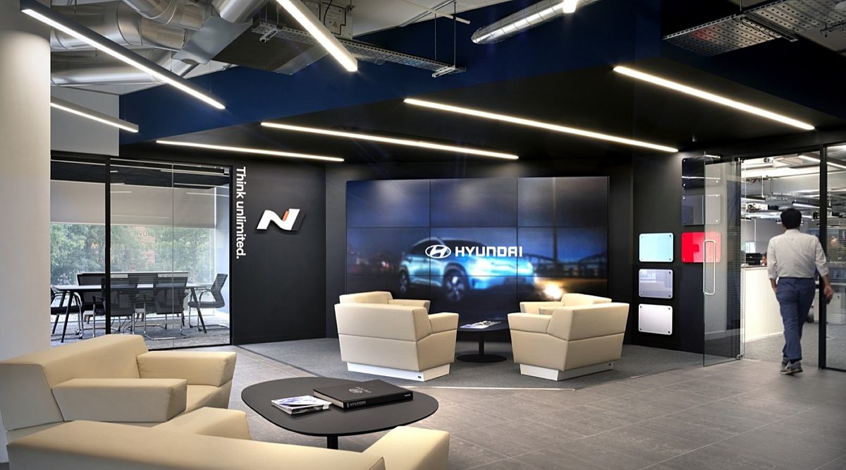 Hyundai office fit out