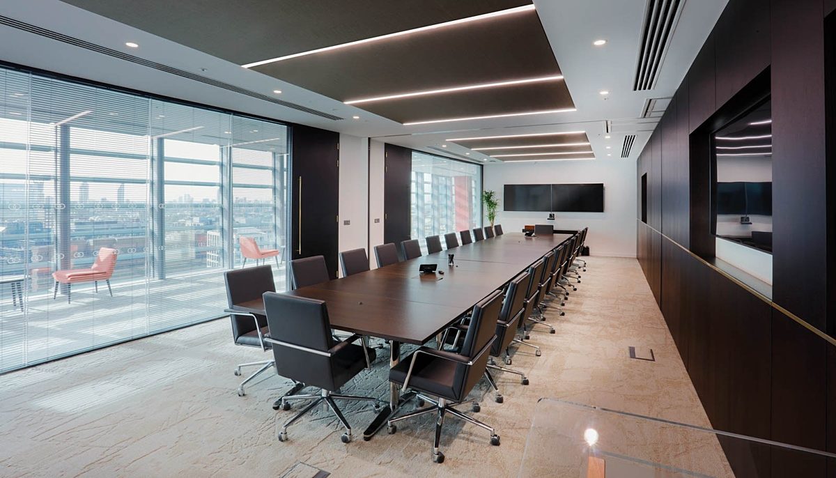 King & Wood Mallesons boardroom fit out