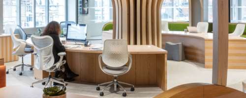 Morgan Sindall office design for staff wellbeing