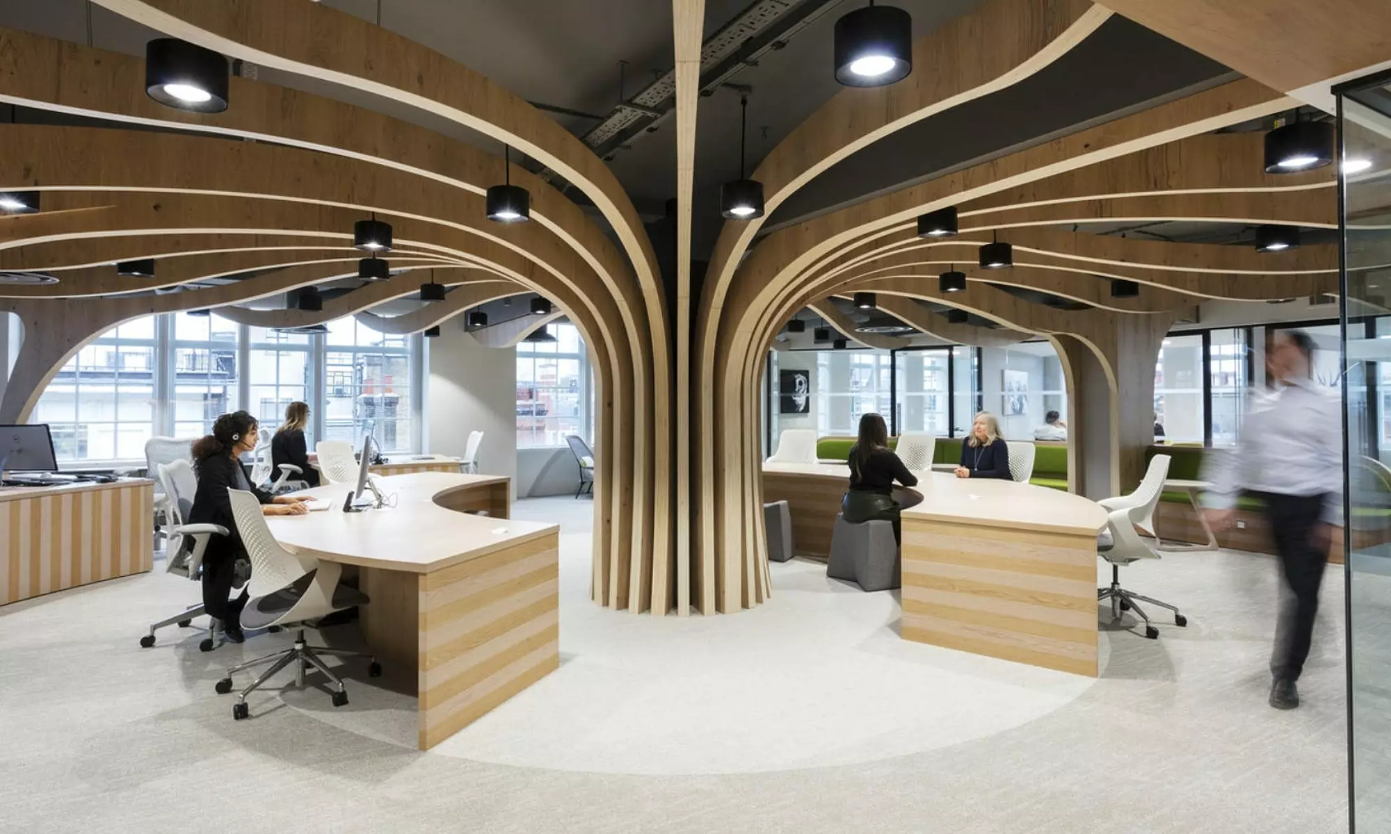 Morgan Sindall biophilic office design