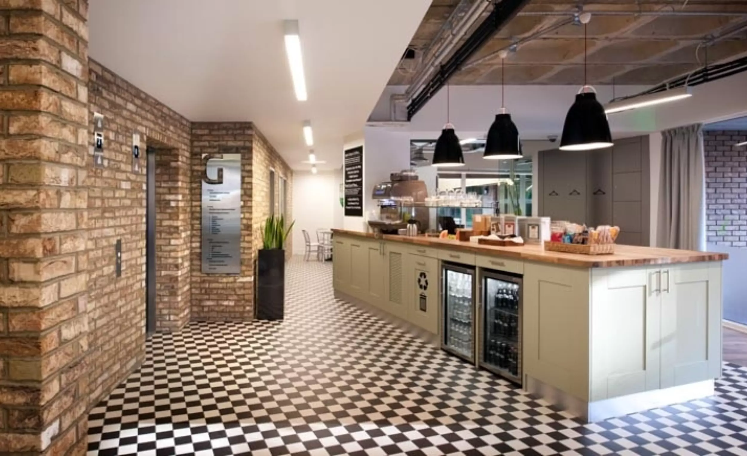 Reception design for wellbeing