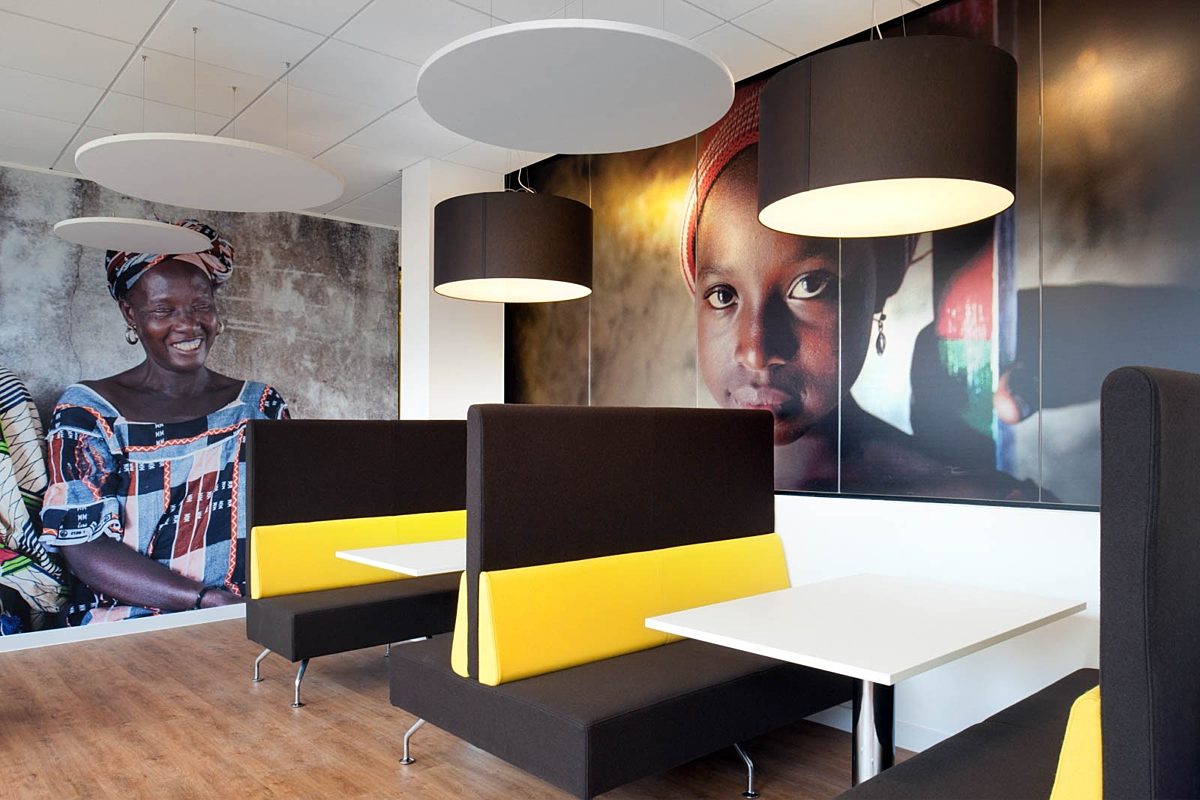 Sightsavers office cafe design