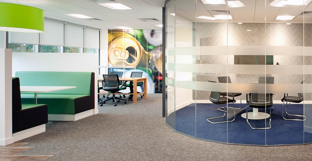 Suez sustainable office fit out