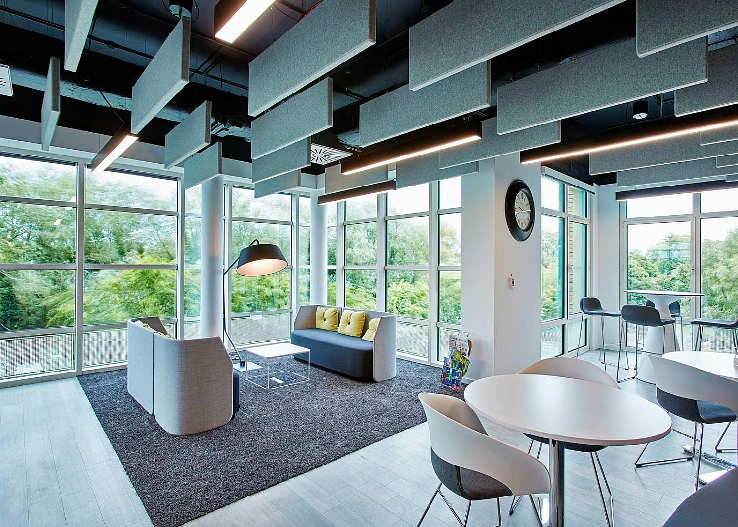 Rivergate House's breakout space for wellness