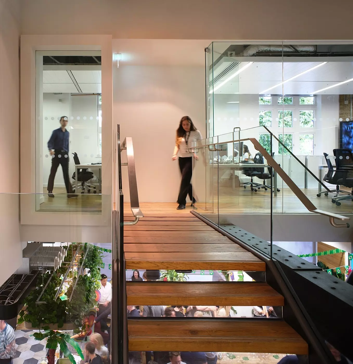 Body Shop biophilic office design