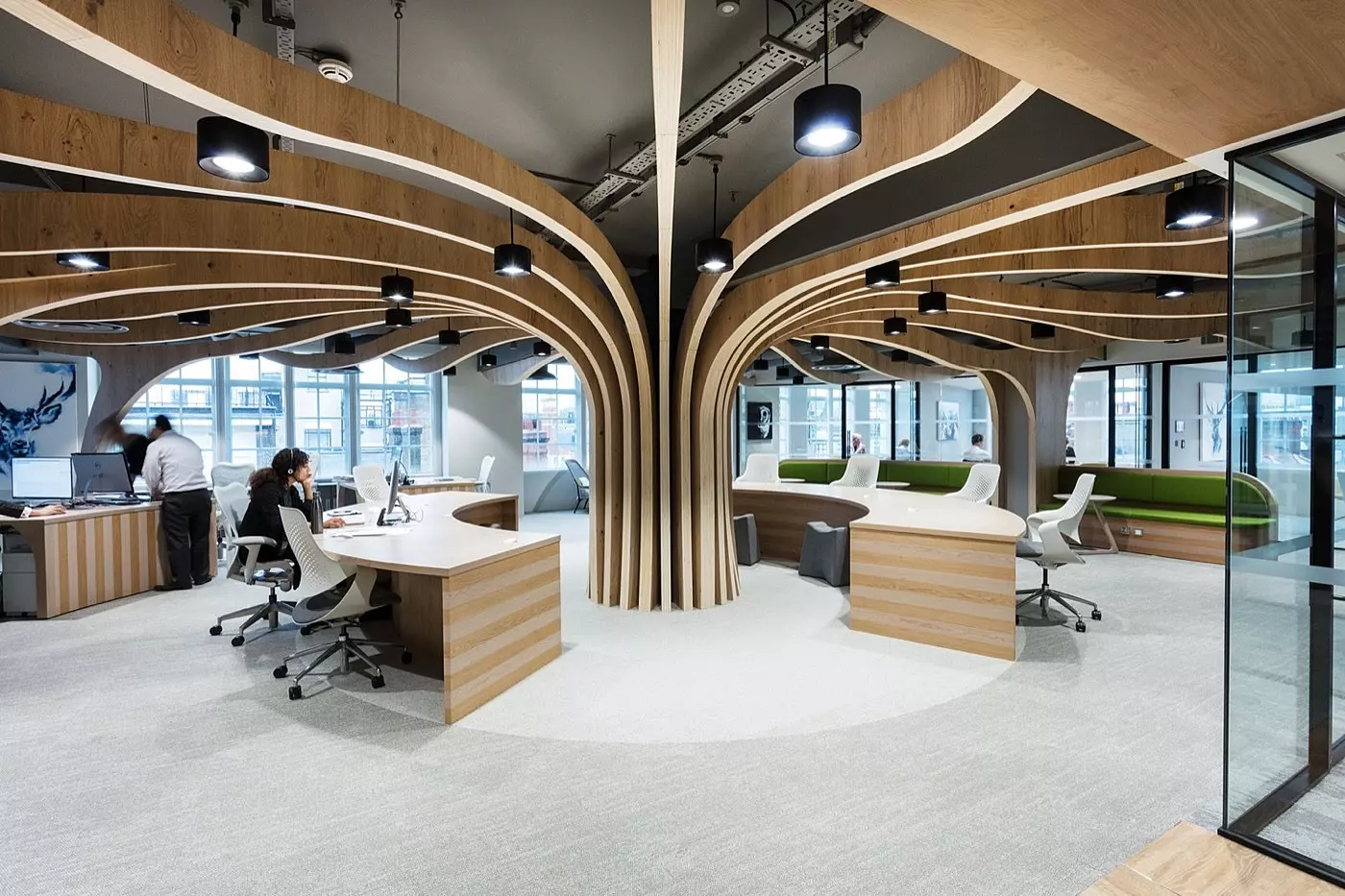 Morgan Sindall's biophilic office design